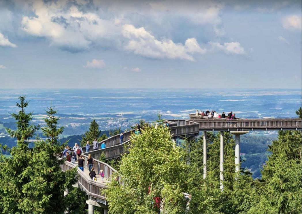 Ferienwohnung Mit Blick In Den Bayrischen Wald Oberhalb Von Sankt Engelmar Sankt Englmar Luaran gambar